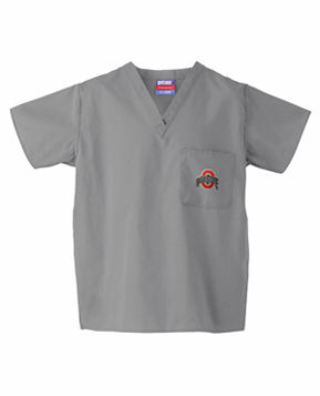 Ohio State Gray 1-Pocket Top